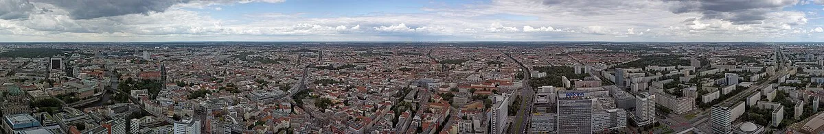 Berlin-Panorama vom Fernsehturm
