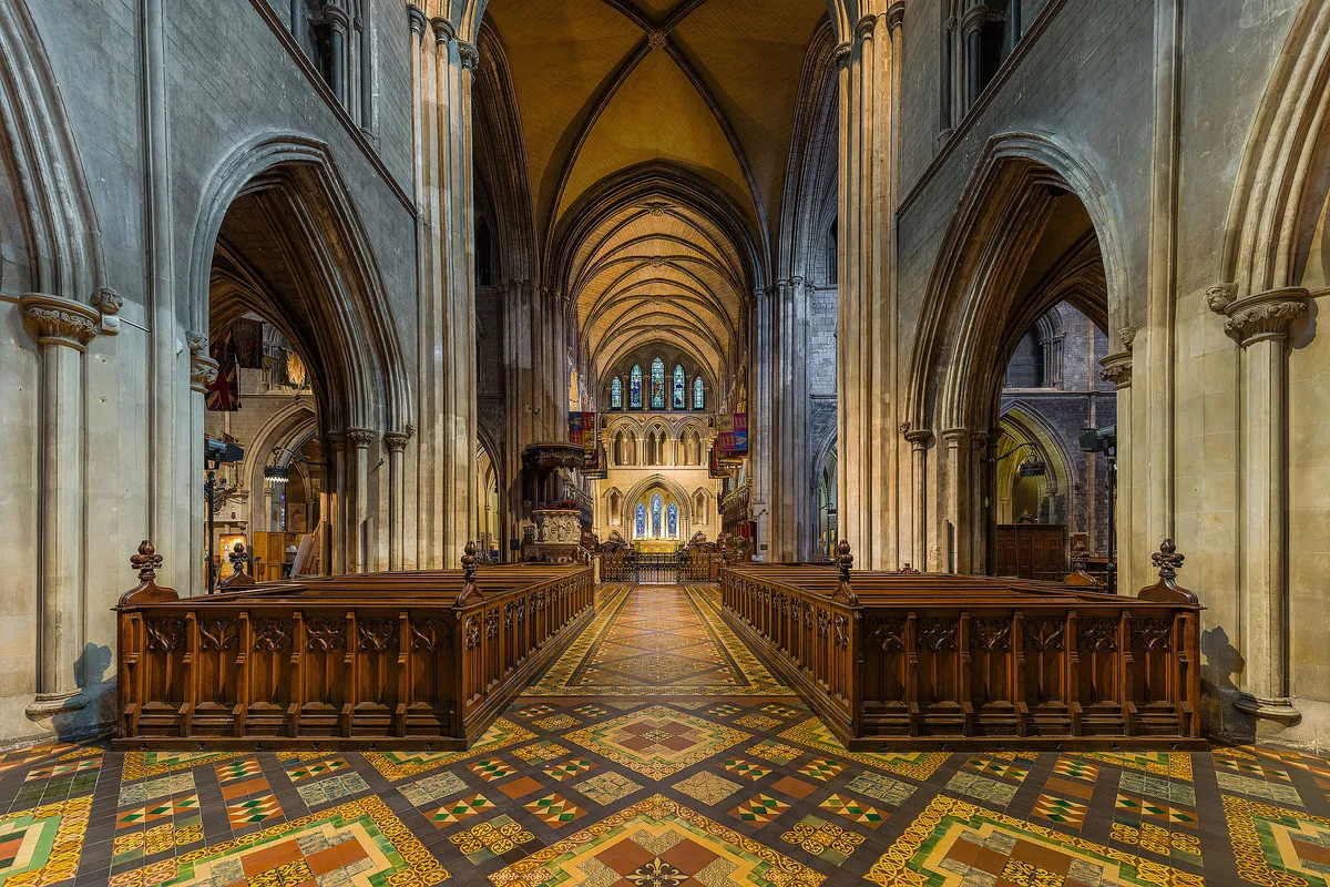 St Patrick's Cathedral Nave 3, Dublin, Ireland - Diliff