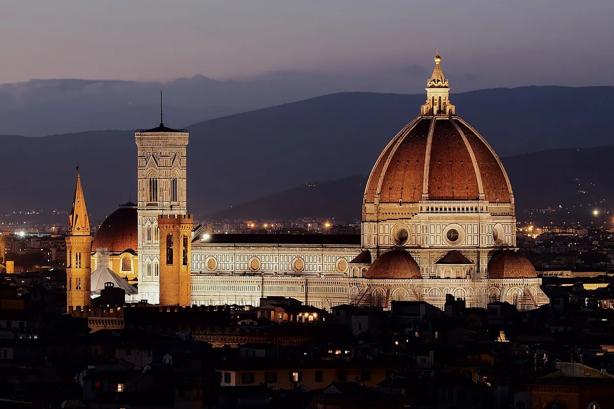 Florence Duomo from Michelangelo hill