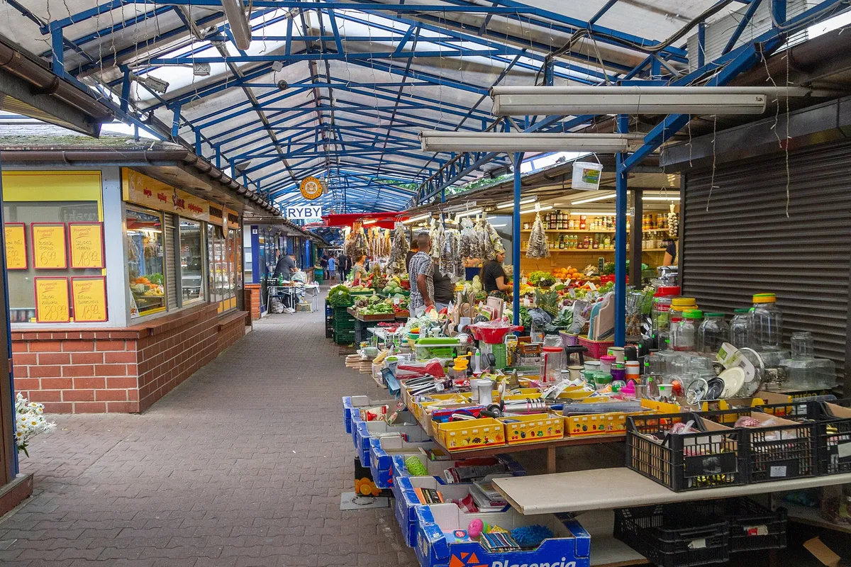 2019-07-06 Market Square in Kleparz, Kraków 1