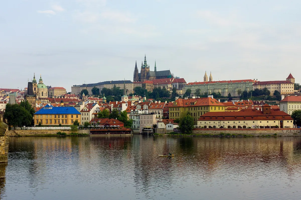 Czech-2013-Prague-View from Charles Bridge of Prague Castle