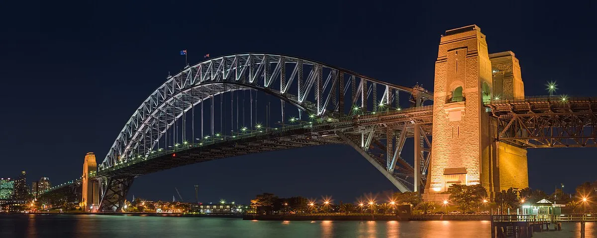 Sydney Harbour Bridge night