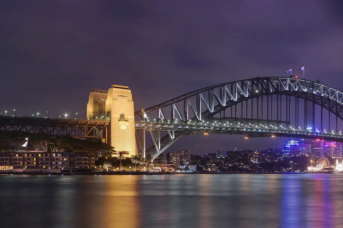 Sydney Harbour Bridge from Circular Quay