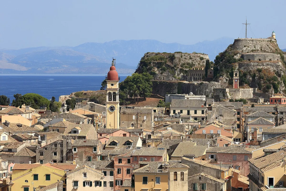 The Old Fortress and the Old Town of Corfu - September 2017