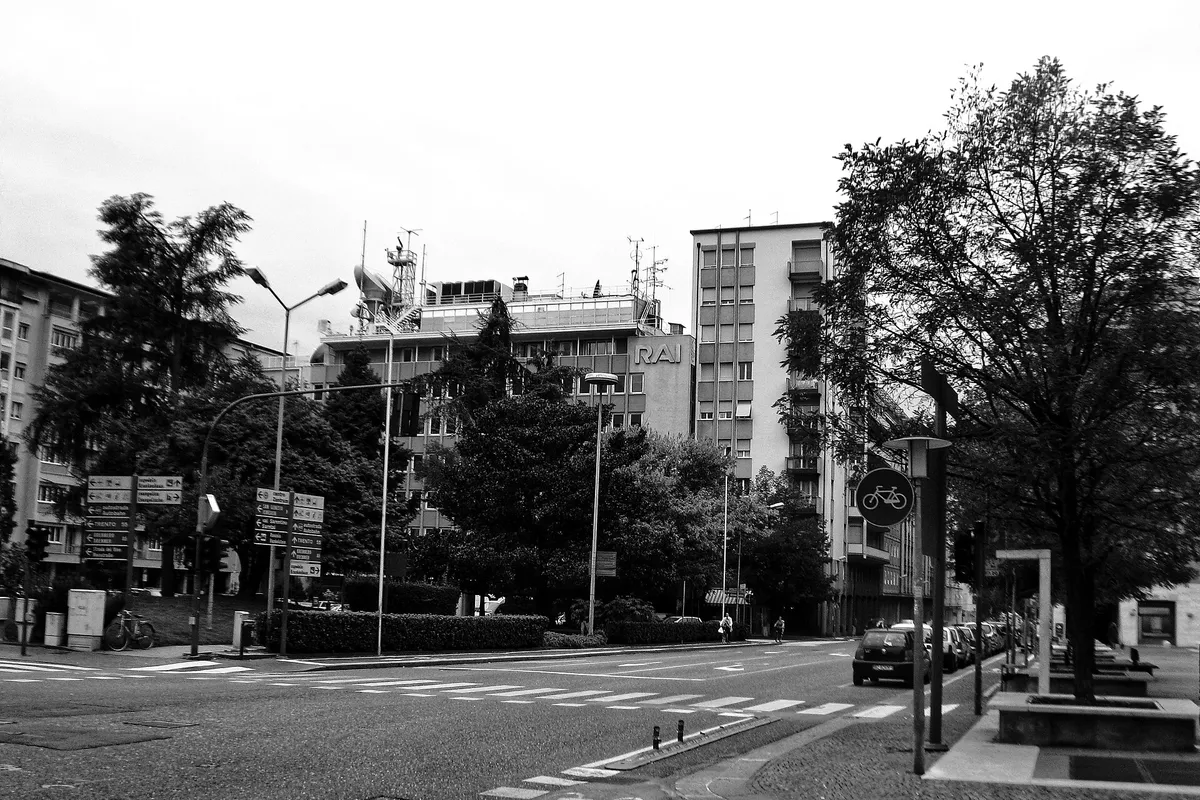 Bolzano City Image - Photo by Giovanni Ussi - In Black and White 7