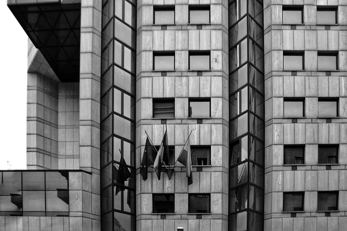 Bolzano City Image - Photo by Giovanni Ussi - In Black and White 8