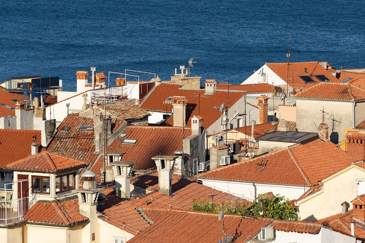 View to Piran from St. George's Parish Church, Piran, Slovenia 10