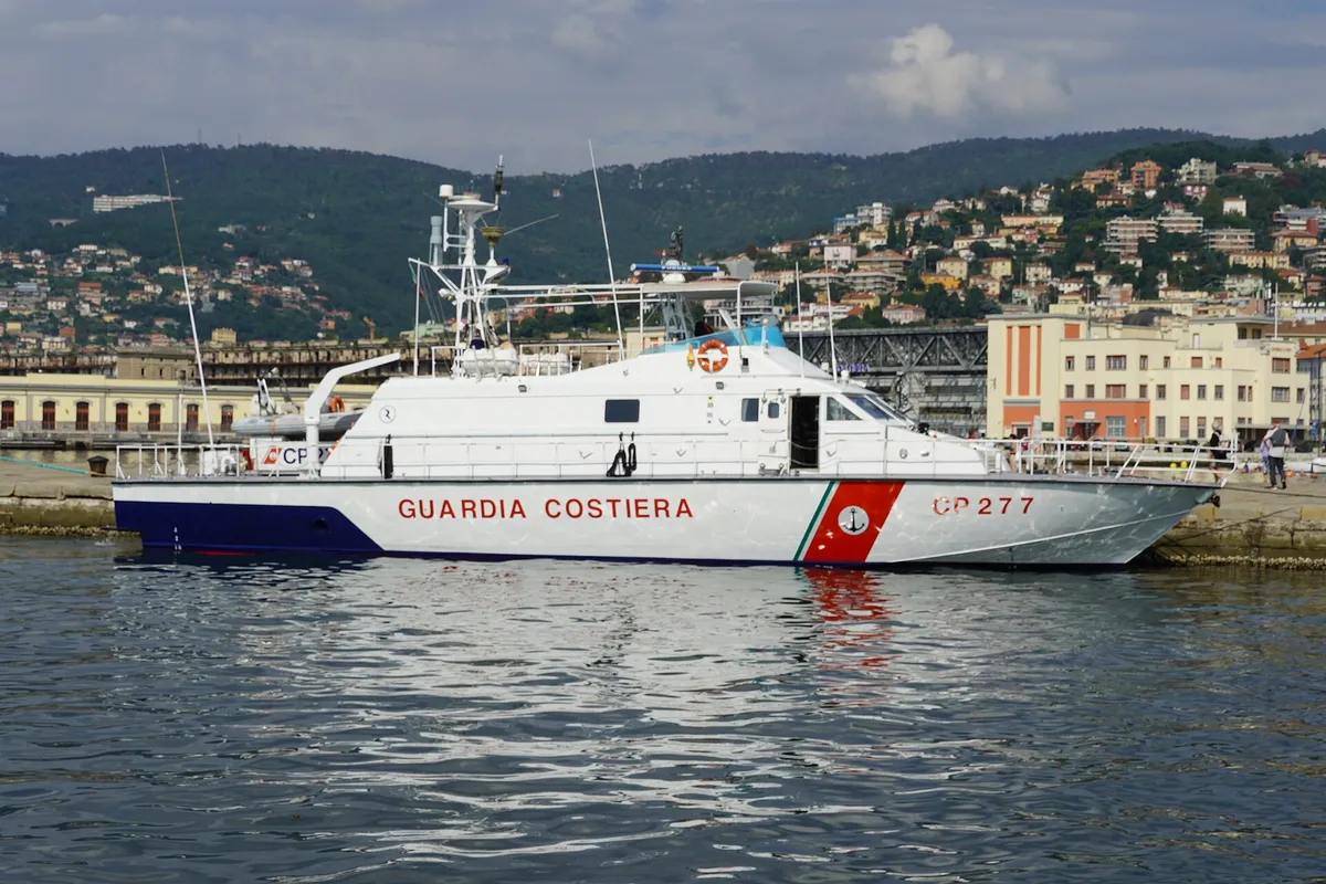 Ships at Port of Trieste, Italy 02
