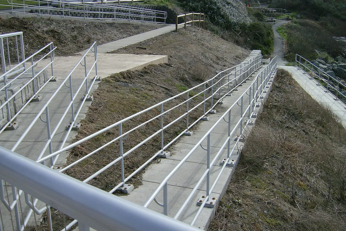 Brookings Oregon accessible coast ramp boardwalk