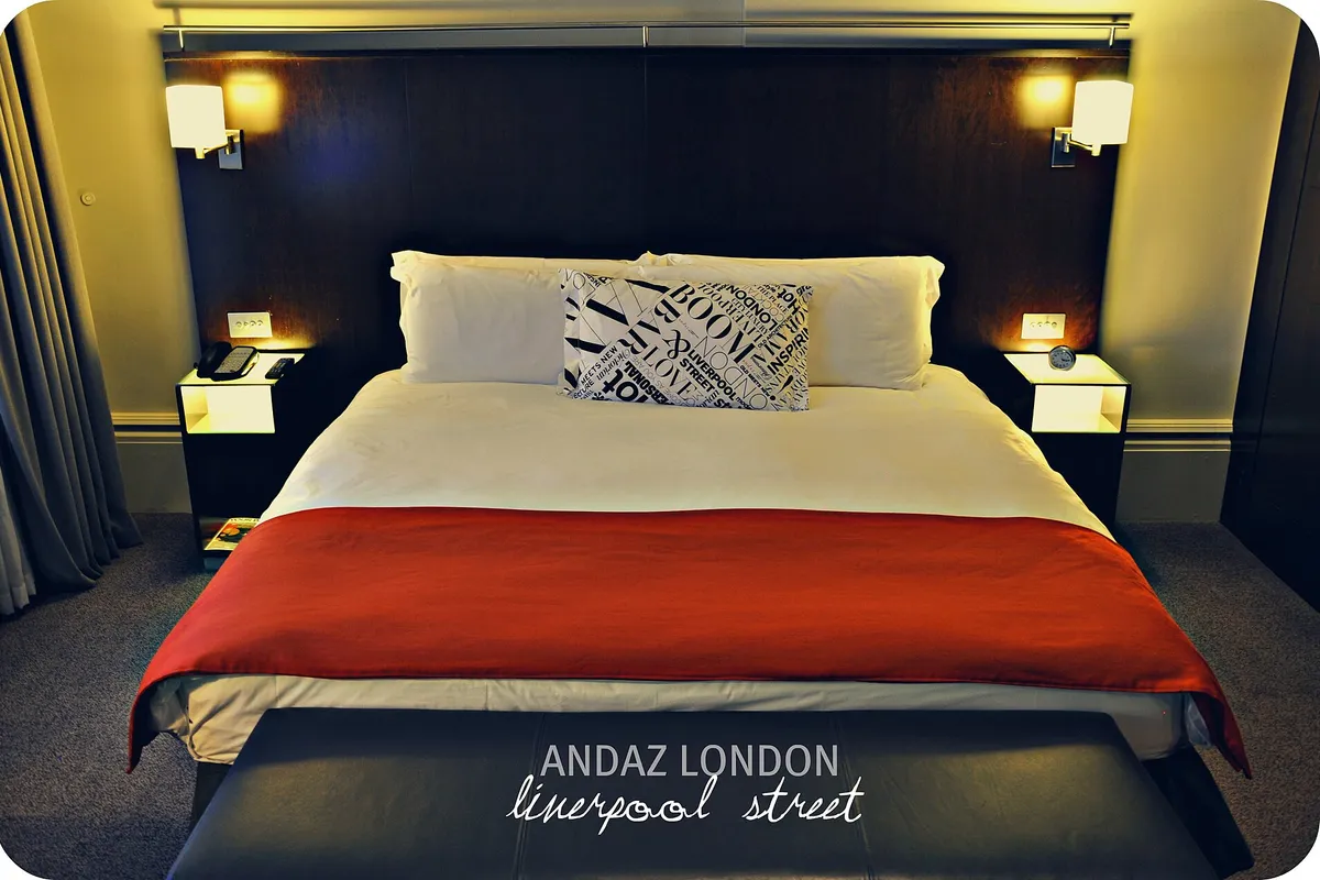 ( A Sense of Grand Boutique and Life in the Capital = Large King Room ) ANDAZ Liverpool Street, London, England, UK (5363713961)