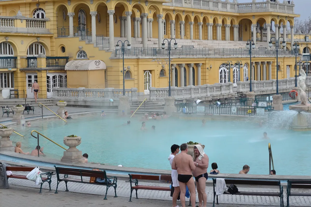 Széchenyi thermal bath, Budapest