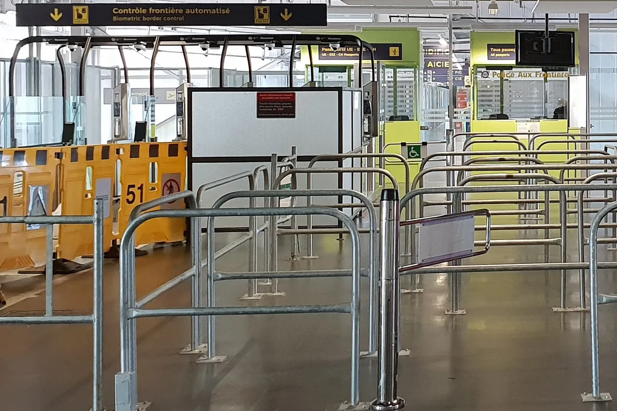 France Marseille Provence Airport border control