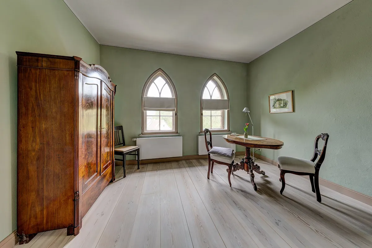 Heiligengrabe, Kloster Stift zum Heiligengrabe, Abtei, Appartement im Dormitorium -- 2017 -- 7254-60