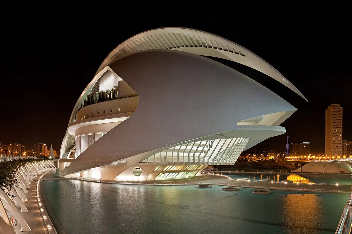 El Palau de les Arts Reina Sofía, Valencia - Jan 2007